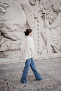  Oversized Tencel cord shirt Harper Lavoir womens clothing