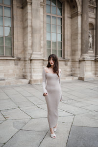 RWS Merino wool maxi dress luxury womenswear